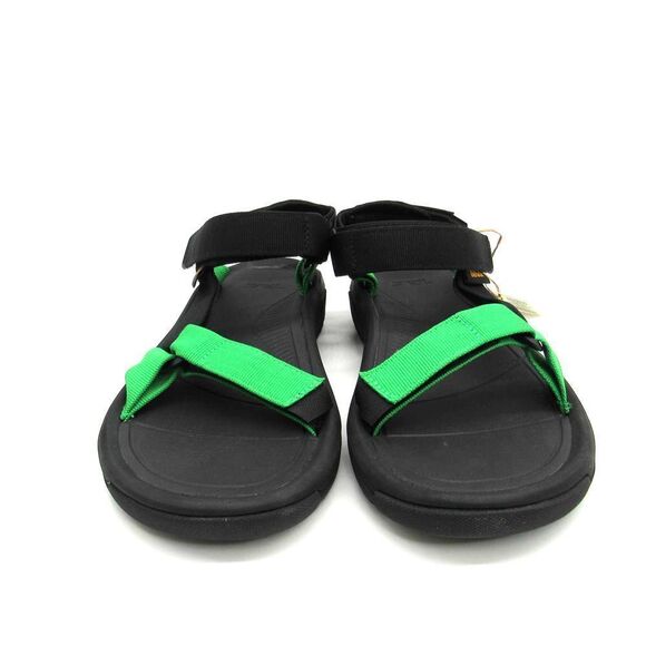 TEVA MEN'S HURRICANE XLT2 SANDALS IN BLACK GREEN SZ 10 - Picture 3 of 9